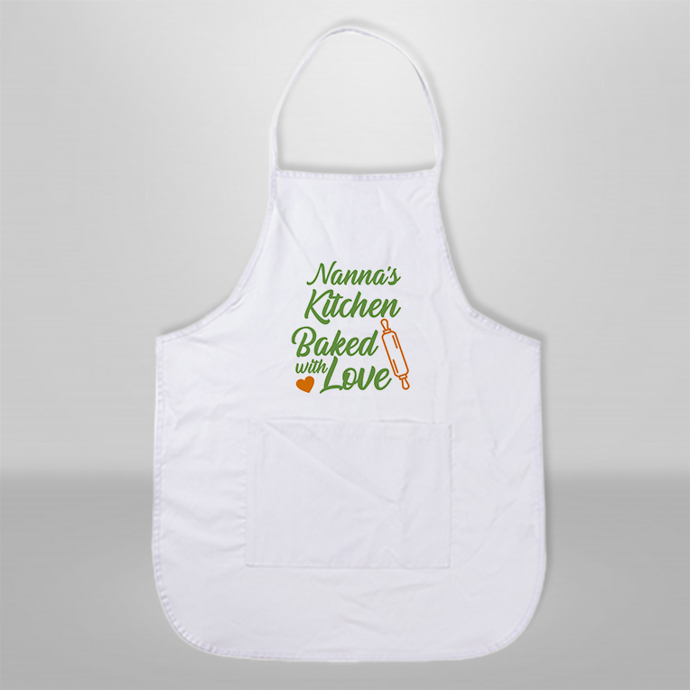 Most Loved Grandma Apron, Kitchen Apron Gift for Grandma, Mother's Day Apron,  Christmas Gift for Grandma, Apron for Mom, Best Mom Apron 